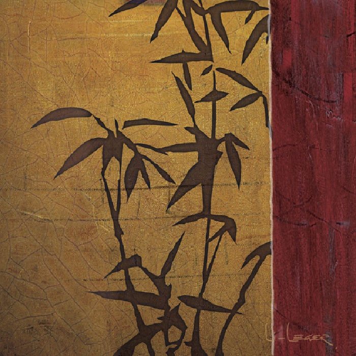 Modern Bamboo II painting - Don Li-Leger Modern Bamboo II art painting